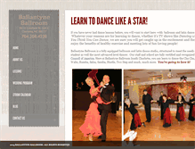 Tablet Screenshot of danceincharlotte.com